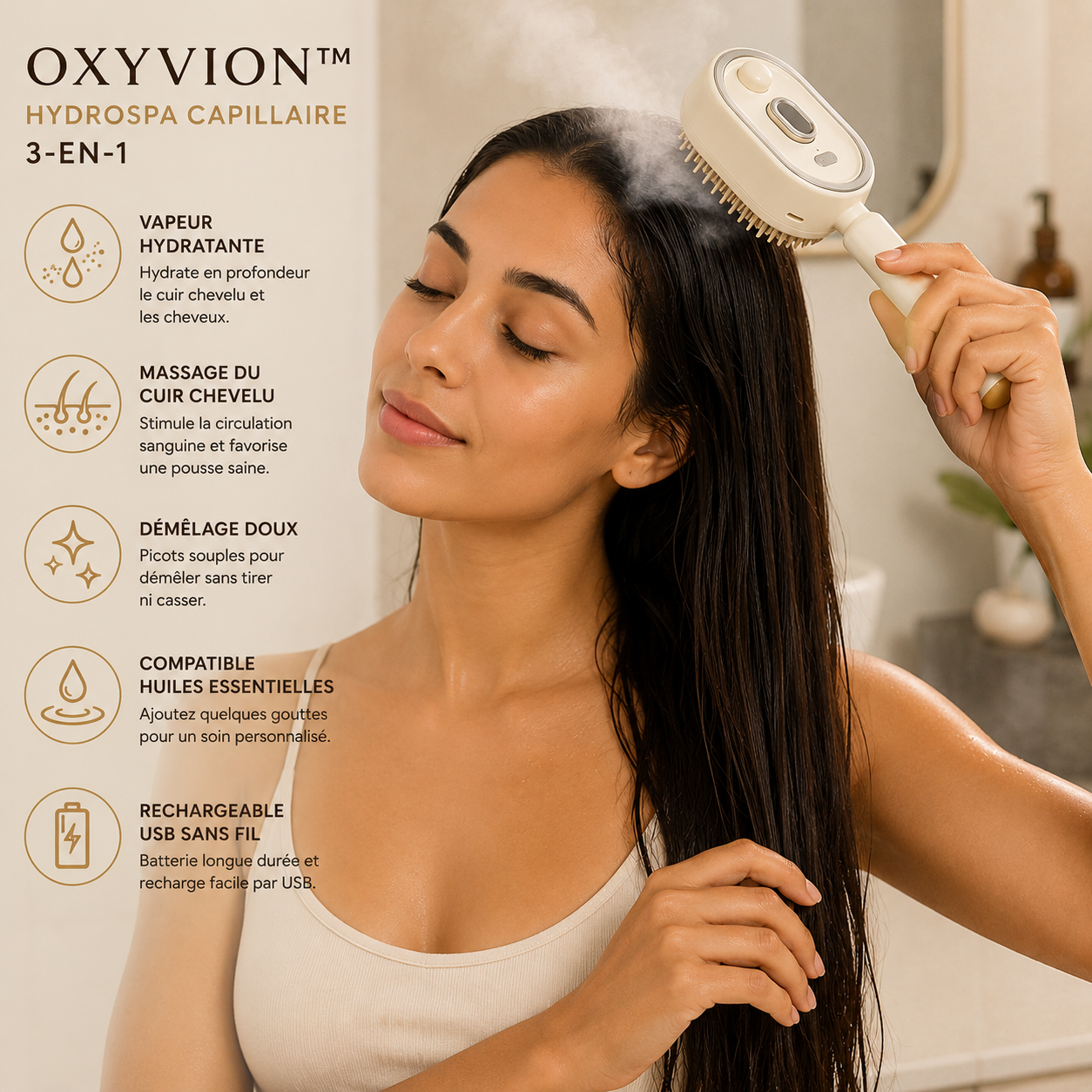 Oxyvion™ HydroSpa Capillaire 3-en-1