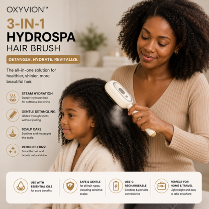 Oxyvion™ 3-in-1 HydroSpa Hair Brush
